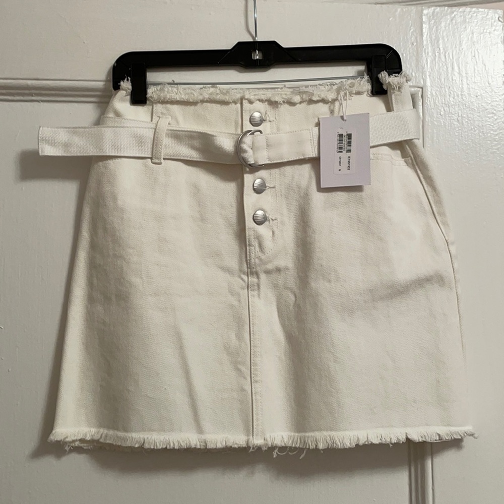 Twin Demin Off White Call Out Mini
